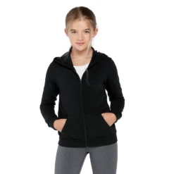 Girls Core Fleece Full Zip Hoodie -Jiffyshirts Sales Store 0d6a6342792985