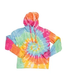 Unisex Multi-Color Spiral Pullover Hooded Sweatshirt 8 Unisex Multi-Color Spiral Pullover Hooded Sweatshirt - Image 6