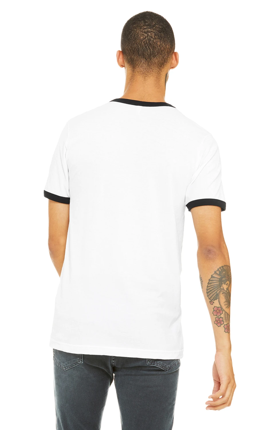 Men's Jersey Short-Sleeve Ringer T-Shirt 5 Men's Jersey Short-Sleeve Ringer T-Shirt - Image 3