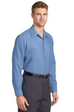 Industrial Long Sleeve Work Shirt -Jiffyshirts Sales Store 0df5b36caccc59