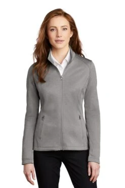 Ladies Diamond Heather Fleece Full-Zip Jacket -Jiffyshirts Sales Store 0e16e35d11cb95