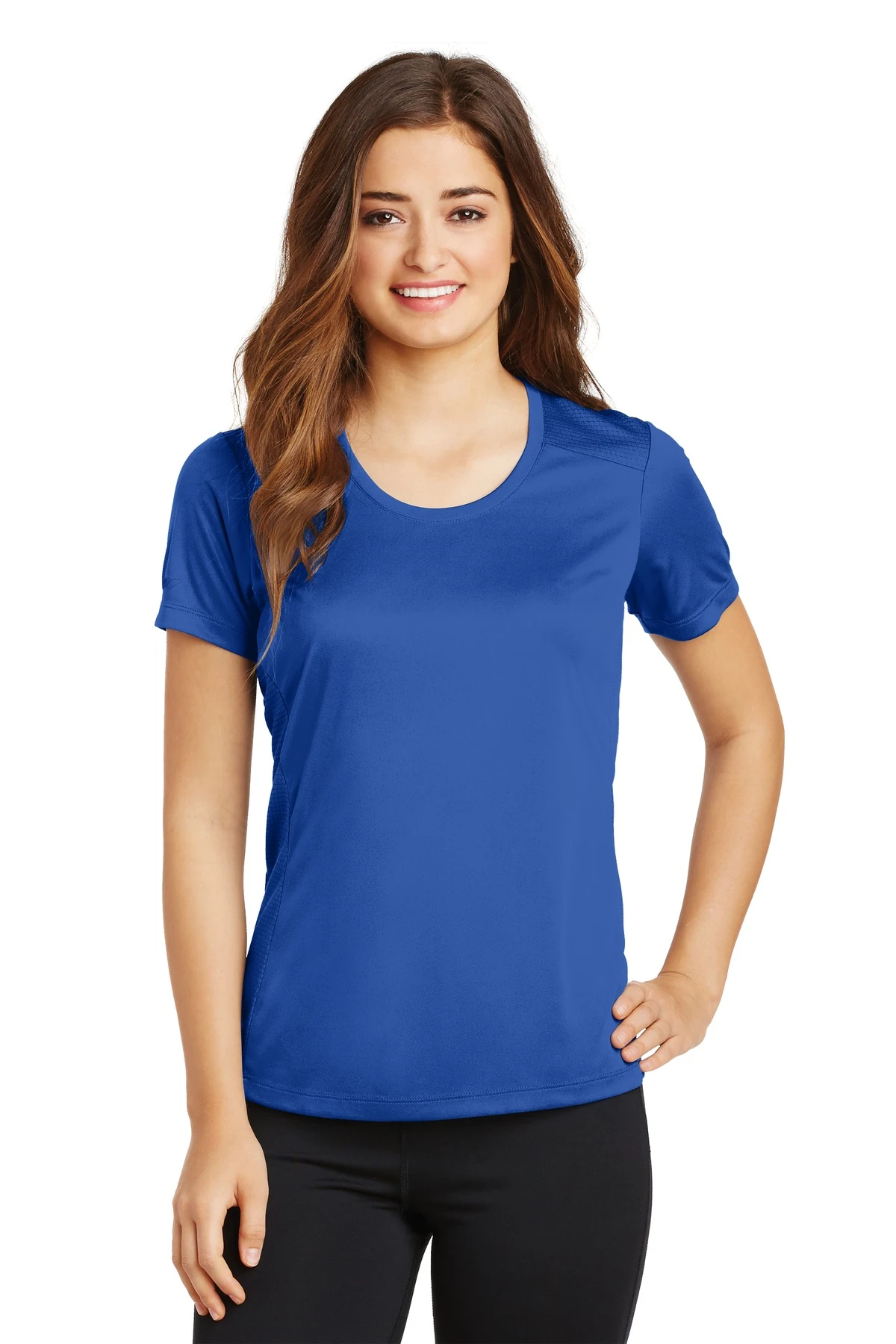 Ladies PosiCharge Elevate Scoop Neck Tee 13 Ladies PosiCharge Elevate Scoop Neck Tee - Image 11