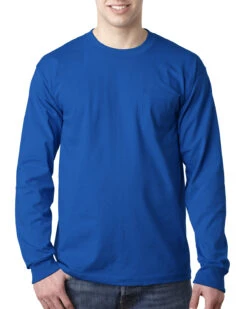 Adult Unisex 6.1 Oz., 100% Cotton Long Sleeve Pocket T-Shirt -Jiffyshirts Sales Store 0e8aff8c9c2c63