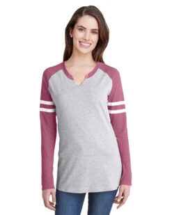 Ladies' Gameday Mash-Up Long Sleeve Fine Jersey T-Shirt 18 Ladies' Gameday Mash-Up Long Sleeve Fine Jersey T-Shirt -Jiffyshirts Sales Store 0ec6f71d4fed1d