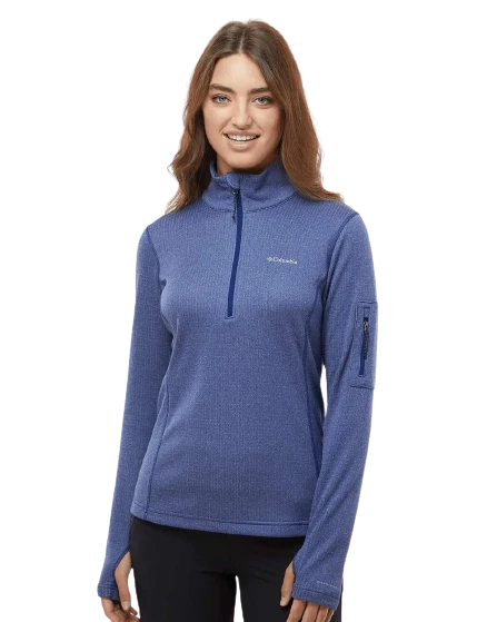 Columbia Women's Park View™ Grid Fleece 1/2 Zip 8 Columbia Women's Park View™ Grid Fleece 1/2 Zip - Image 6