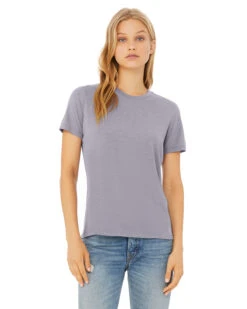 Ladies' Triblend Relaxed Jersey Short-Sleeve T-Shirt -Jiffyshirts Sales Store 0faff24d740033