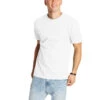 Hanes Unisex 6.1 Oz. Beefy-T® Short Sleeve Tee 1 Hanes Unisex 6.1 Oz. Beefy-T® Short Sleeve Tee -Jiffyshirts Sales Store 104989B 5180 White 6