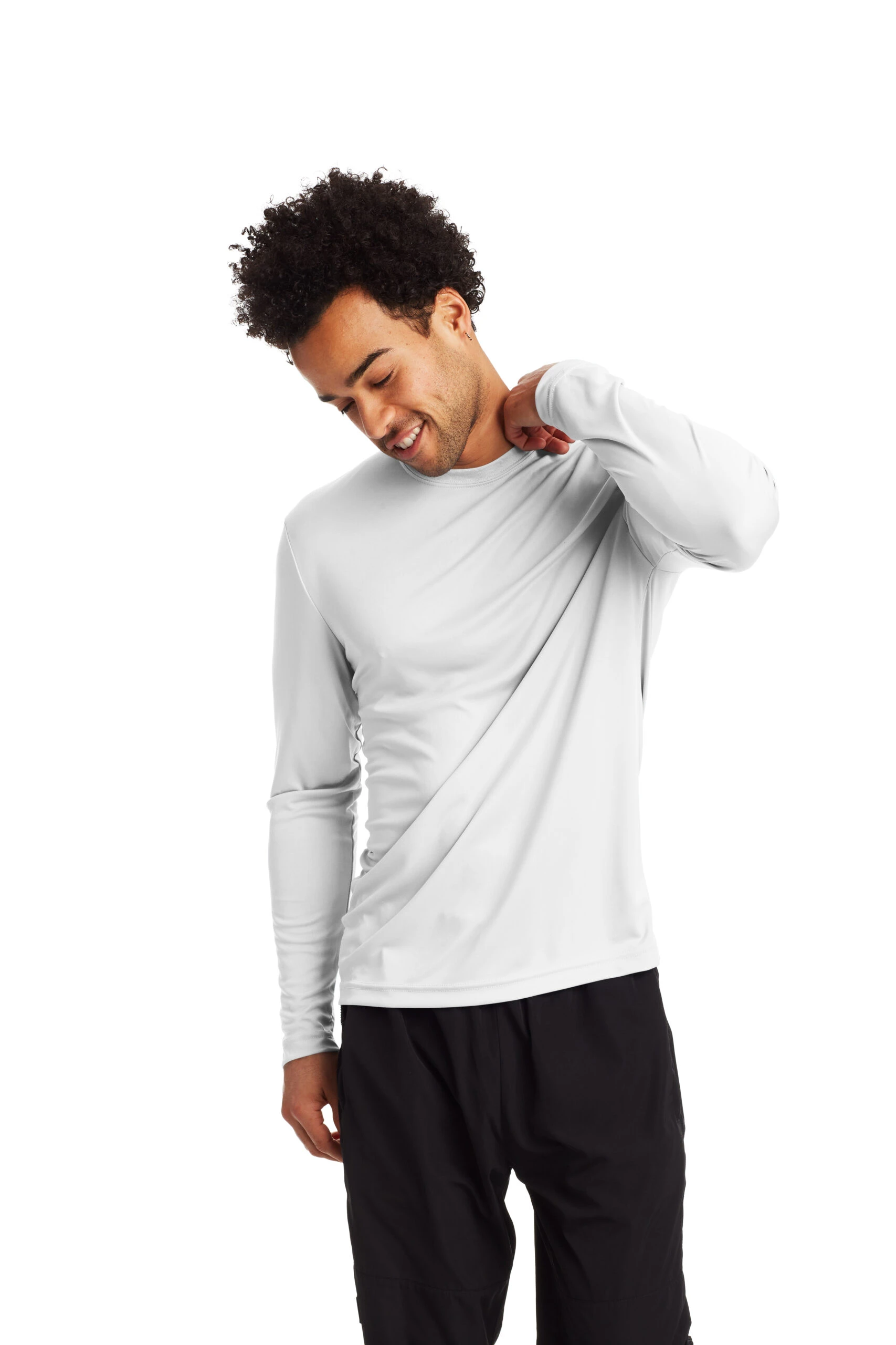 Hanes Unisex Cool DRI® Long Sleeve Tee 3 Hanes Unisex Cool DRI® Long Sleeve Tee