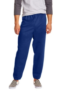Hanes Unisex Ecosmart® Sweatpant -Jiffyshirts Sales Store 105001 P650 Deep Royal 6