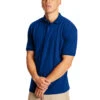 Hanes Unisex 5.2 Oz. 50/50 EcoSmart® Jersey Knit Polo 2 Hanes Unisex 5.2 Oz. 50/50 EcoSmart® Jersey Knit Polo -Jiffyshirts Sales Store 105032B 054X Deep Royal 6