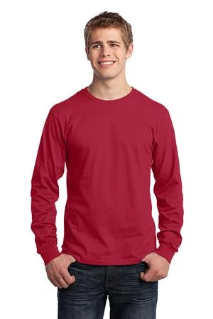 Unisex Long Sleeve Core Cotton Tee 17 Unisex Long Sleeve Core Cotton Tee - Image 15