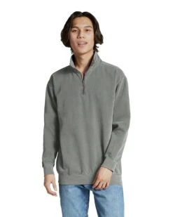 Adult Unisex Quarter-Zip Sweatshirt 15 Adult Unisex Quarter-Zip Sweatshirt -Jiffyshirts Sales Store 107457 1580 2333C C2022 SD F 001