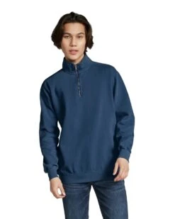 Adult Unisex Quarter-Zip Sweatshirt 19 Adult Unisex Quarter-Zip Sweatshirt -Jiffyshirts Sales Store 107467 1580 282C C2022 SD F 023