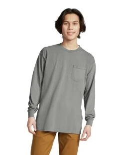 Adult Unisex Heavyweight RS Long-Sleeve Pocket T-Shirt -Jiffyshirts Sales Store 107610 4410 2333C C2022 SD F 081