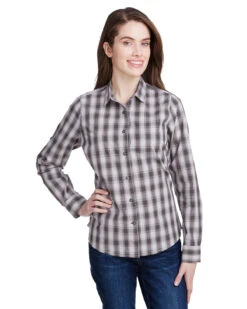 Ladies' Mulligan Check Long-Sleeve Cotton Shirt 12 Ladies' Mulligan Check Long-Sleeve Cotton Shirt -Jiffyshirts Sales Store 10c79baf748072