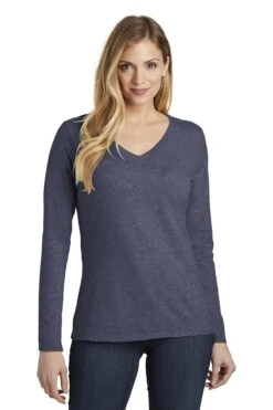 District Ladies' Very Important Tee Long Sleeve V-Neck 17 District Ladies' Very Important Tee Long Sleeve V-Neck -Jiffyshirts Sales Store 10c95c3957df84