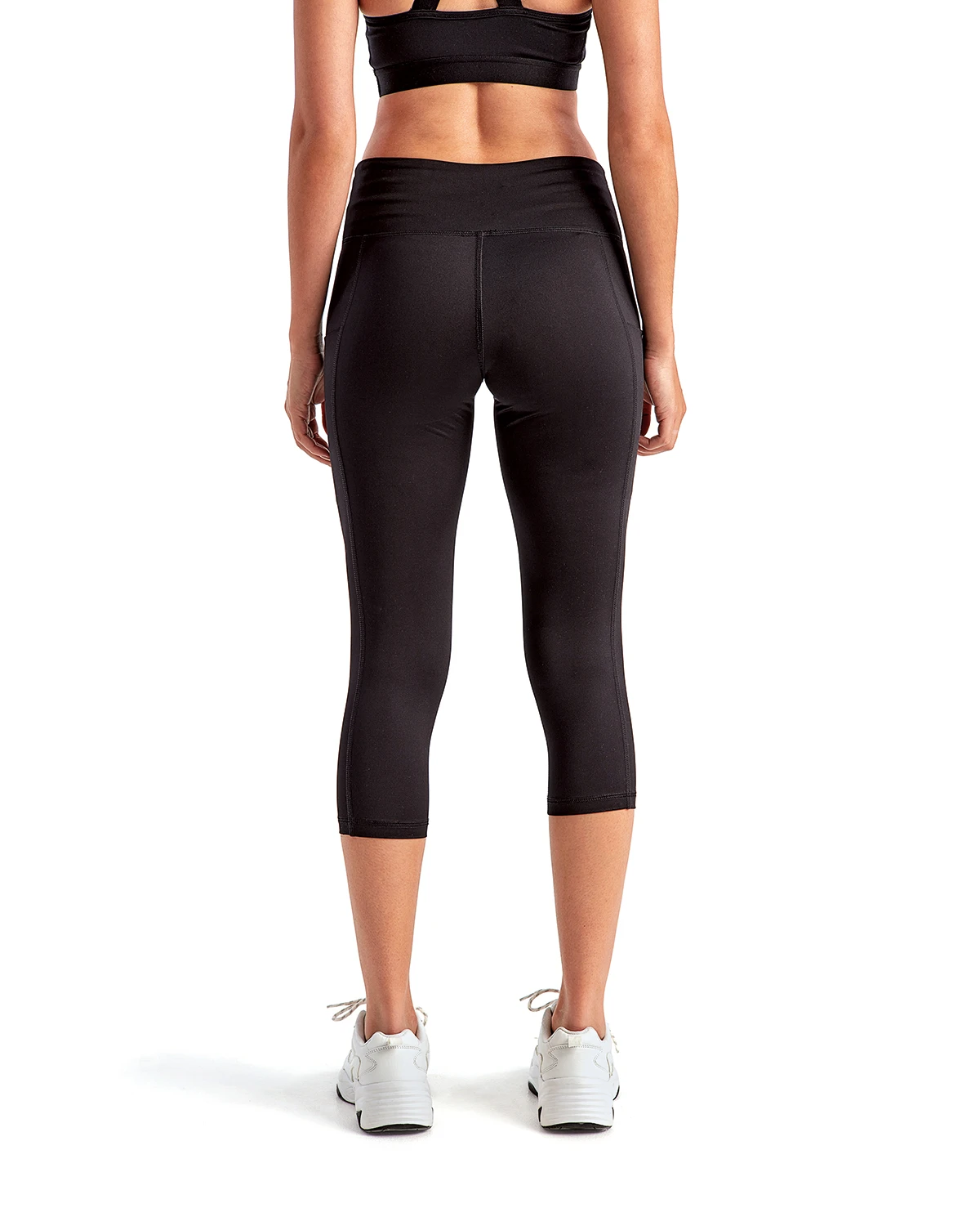 Ladies' Three-Quarter Performance Leggings 5 Ladies' Three-Quarter Performance Leggings - Image 3
