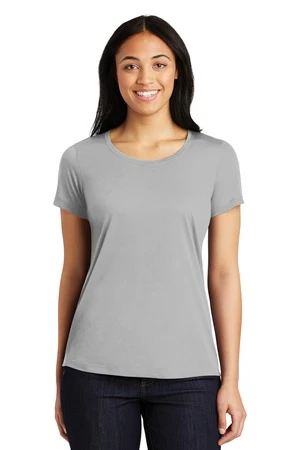 Ladies PosiCharge Competitor Cotton Touch Scoop Neck Tee 7 Ladies PosiCharge Competitor Cotton Touch Scoop Neck Tee - Image 5