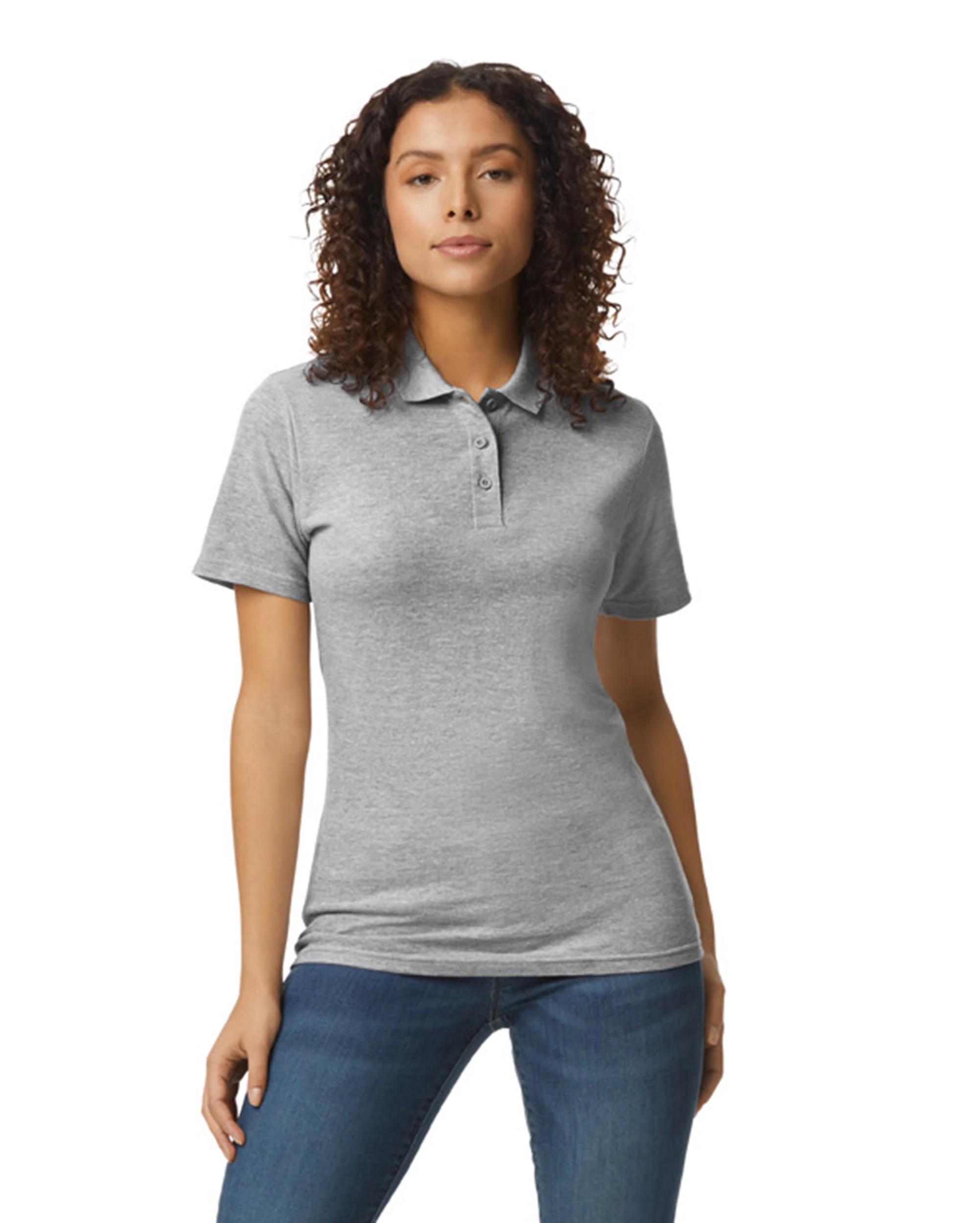 Gildan Softstyle Women's Pique Polo 9 Gildan Softstyle Women's Pique Polo - Image 7