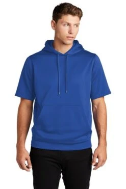 Sport-Wick Fleece Short Sleeve Hooded Pullover 20 Sport-Wick Fleece Short Sleeve Hooded Pullover -Jiffyshirts Sales Store 1191f7ce71037f