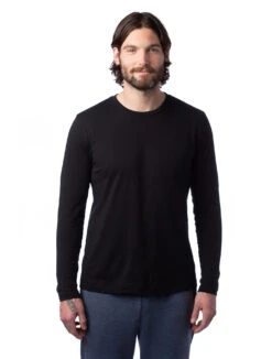 Unisex Cotton Jersey Long Sleeve Go-To Tee