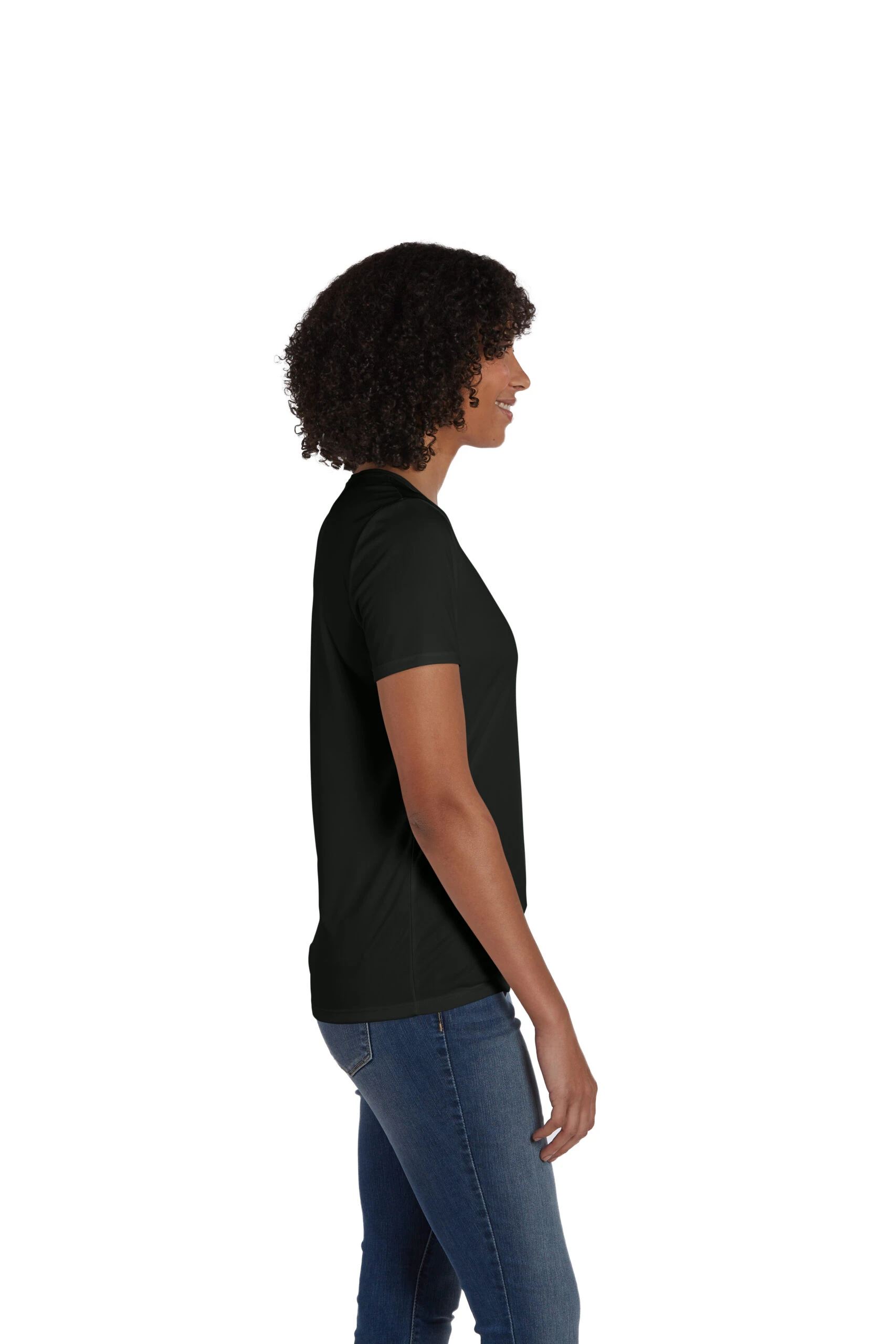 Hanes Women's Cool DRI® Short Sleeve Tee 4 Hanes Women's Cool DRI® Short Sleeve Tee - Image 2