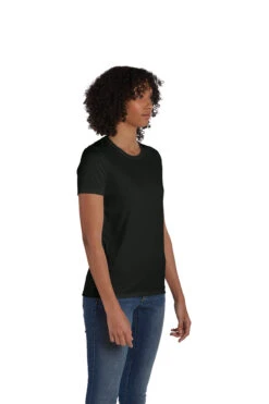 Hanes Women's Cool DRI® Short Sleeve Tee 13 Hanes Women's Cool DRI® Short Sleeve Tee -Jiffyshirts Sales Store 122408 4830 Black 9