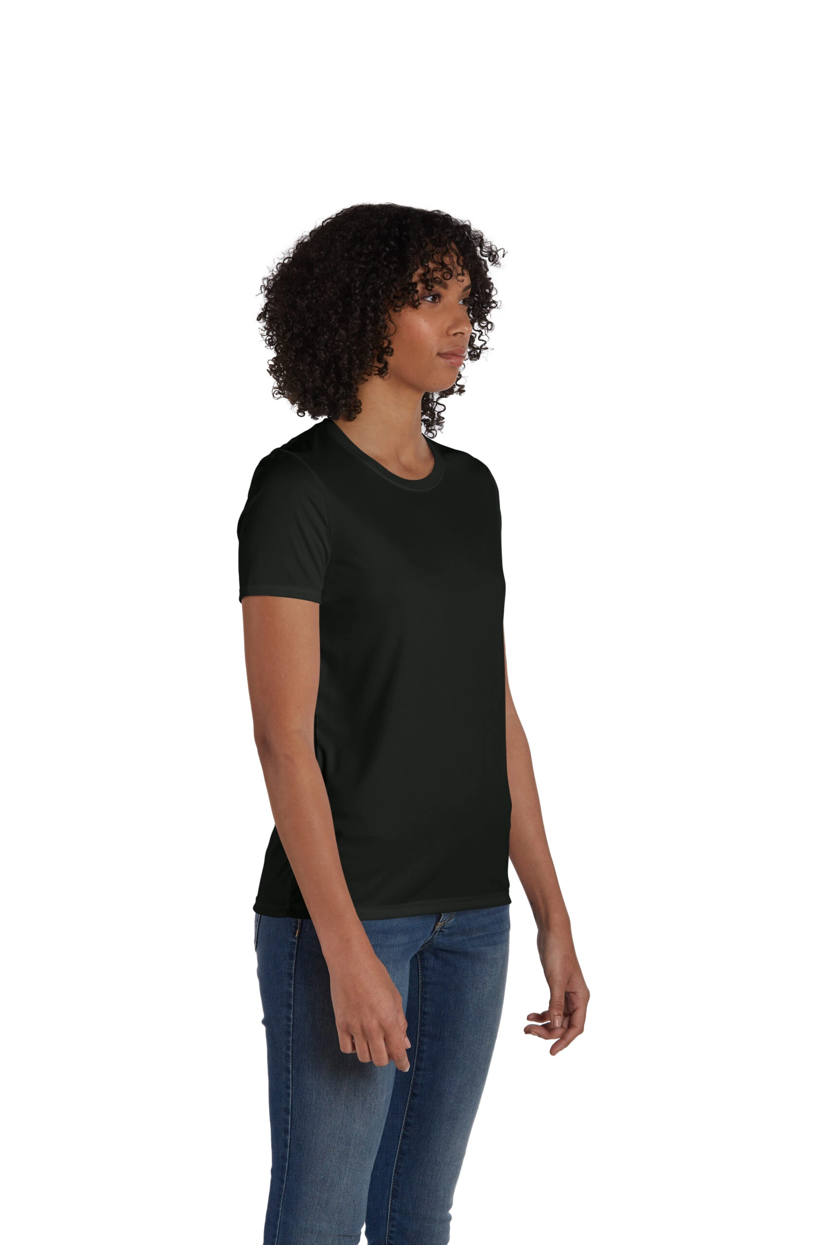 Hanes Women's Cool DRI® Short Sleeve Tee 5 Hanes Women's Cool DRI® Short Sleeve Tee - Image 3