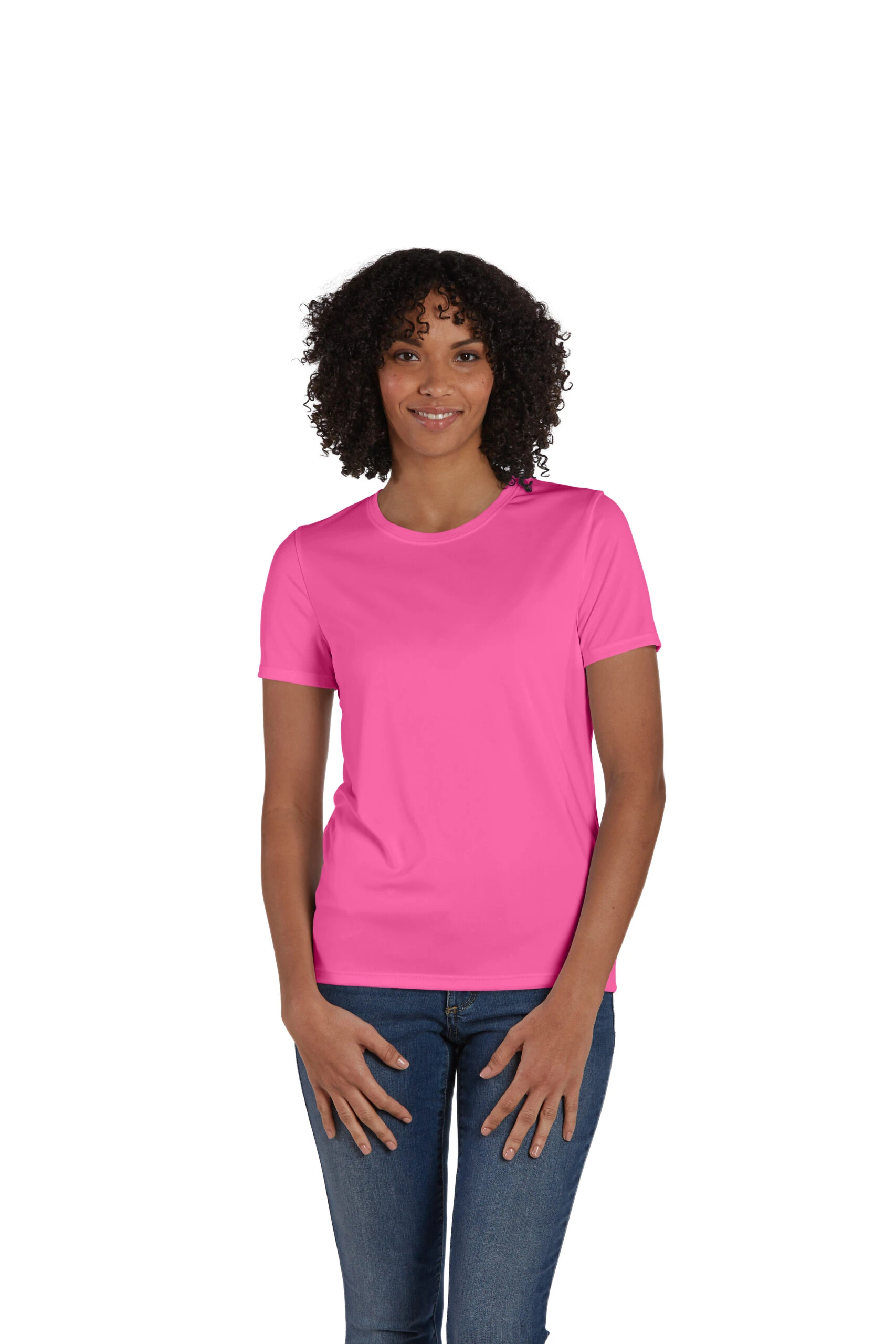 Hanes Women's Cool DRI® Short Sleeve Tee 9 Hanes Women's Cool DRI® Short Sleeve Tee - Image 7