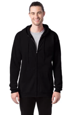 Hanes Unisex 9.7 Oz. Ultimate Cotton® 90/10 Full-Zip Hood