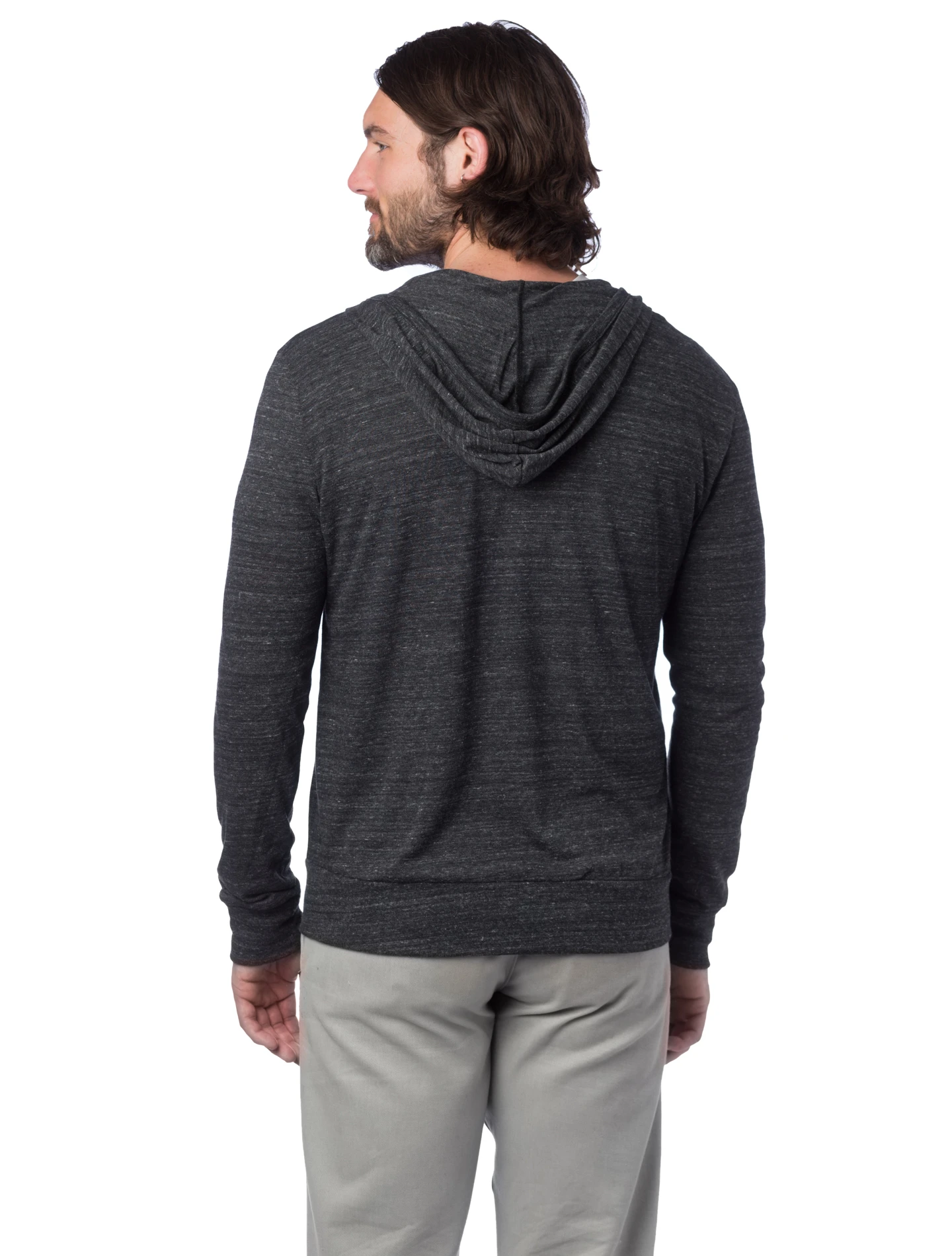 Unisex Lightweight Eco-Jersey™ Zip Hoodie 6 Unisex Lightweight Eco-Jersey™ Zip Hoodie - Image 4