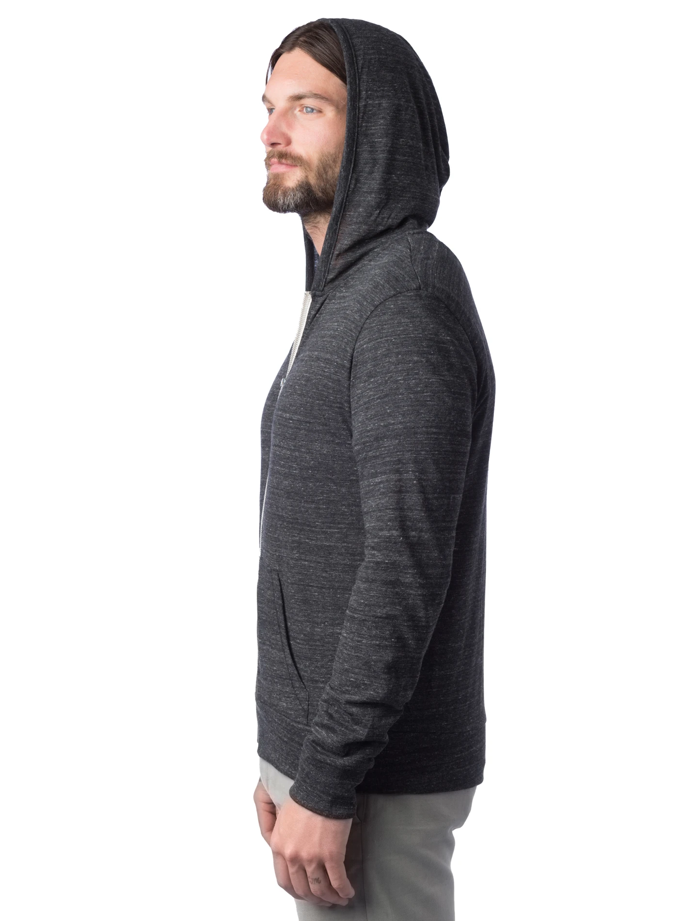 Unisex Lightweight Eco-Jersey™ Zip Hoodie 4 Unisex Lightweight Eco-Jersey™ Zip Hoodie - Image 2