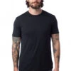Men's Modal Tri-Blend T-Shirt 2 Men's Modal Tri-Blend T-Shirt -Jiffyshirts Sales Store 122567 4400HM True Black 6