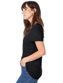 Ladies' Keepsake Vintage Jersey T-Shirt 22 Ladies' Keepsake Vintage Jersey T-Shirt -Jiffyshirts Sales Store 122616 5052BP Black 8