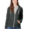 Ladies' Adrian Eco-Fleece Hoodie -Jiffyshirts Sales Store 123068 9573F2 Eco Black 6