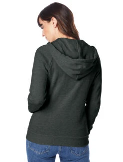 Ladies' Adrian Eco-Fleece Hoodie -Jiffyshirts Sales Store 123068 9573F2 Eco Black 7