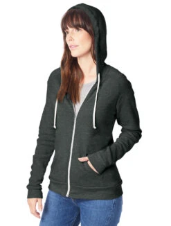Ladies' Adrian Eco-Fleece Hoodie -Jiffyshirts Sales Store 123068 9573F2 Eco Black 9