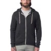 Unisex Rocky Eco-Fleece Zip Hoodie 1 Unisex Rocky Eco-Fleece Zip Hoodie -Jiffyshirts Sales Store 123094 9590F2 Eco Black 6