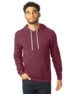 Men's Challenger Eco-Fleece Hoodie -Jiffyshirts Sales Store 123110 9595F2 Eco True Currant 6