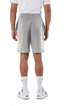 Champion Cotton Jersey 9" Shorts With Pockets -Jiffyshirts Sales Store 123769 8180 Oxford Gray 7