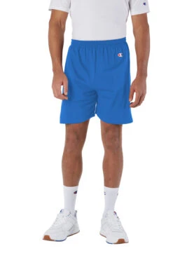 Champion Adult Cotton Gym Short 18 Champion Adult Cotton Gym Short -Jiffyshirts Sales Store 123770 8187 Royal Blue 6