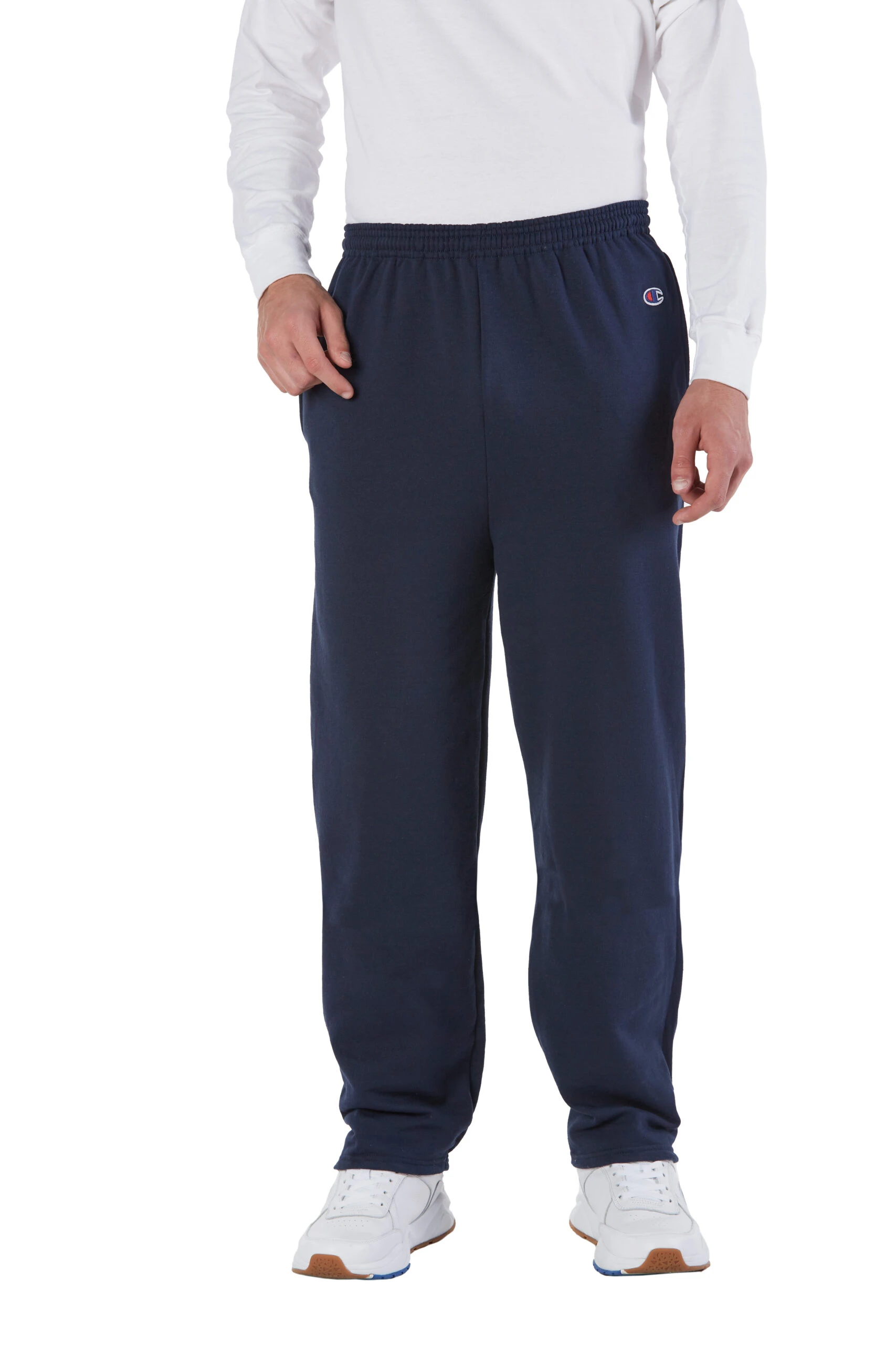 Champion Adult Unisex 9 Oz. Double Dry Eco® Open-Bottom Fleece Pant With Pockets 9 Champion Adult Unisex 9 Oz. Double Dry Eco® Open-Bottom Fleece Pant With Pockets - Image 7