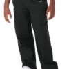 Champion Youth Unisex 9 Oz. Double Dry Eco® Open-Bottom Fleece Pant 1 Champion Youth Unisex 9 Oz. Double Dry Eco® Open-Bottom Fleece Pant -Jiffyshirts Sales Store 123827 P890 Black 6