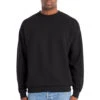 Hanes Unisex Perfect Fleece Crewneck Sweatshirt -Jiffyshirts Sales Store 129445 RS160 Black 6