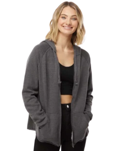 Women's California Wave Wash Full-Zip Hooded Sweatshirt -Jiffyshirts Sales Store 12a5f5b11d94ec