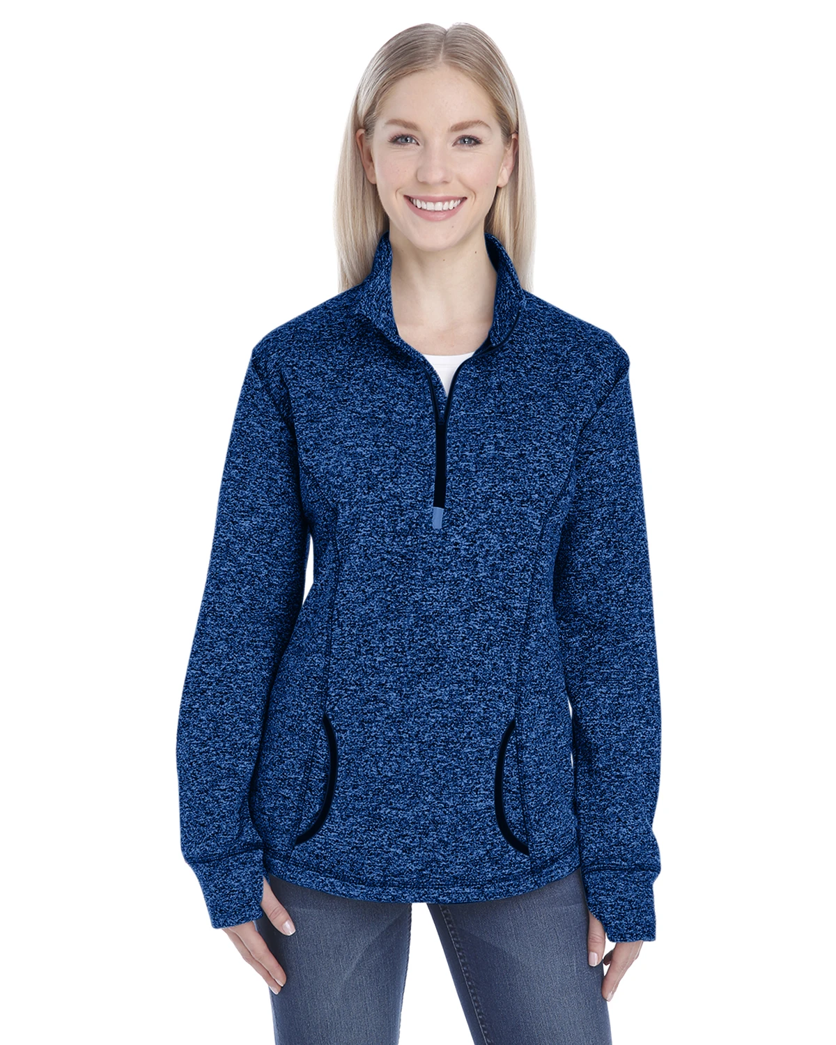 Ladies' Cosmic Fleece Quarter-Zip 14 Ladies' Cosmic Fleece Quarter-Zip - Image 12