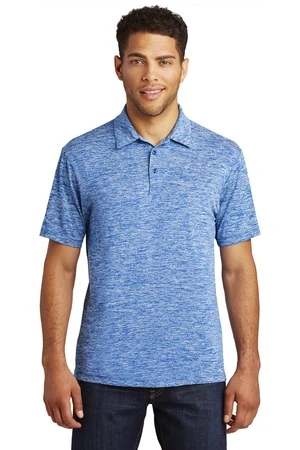 Men's PosiCharge Electric Heather Polo 10 Men's PosiCharge Electric Heather Polo - Image 8