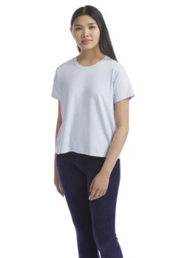 Champion Women's Sport Soft Touch T-Shirt -Jiffyshirts Sales Store 131490 CHP130 Collage Blue 6