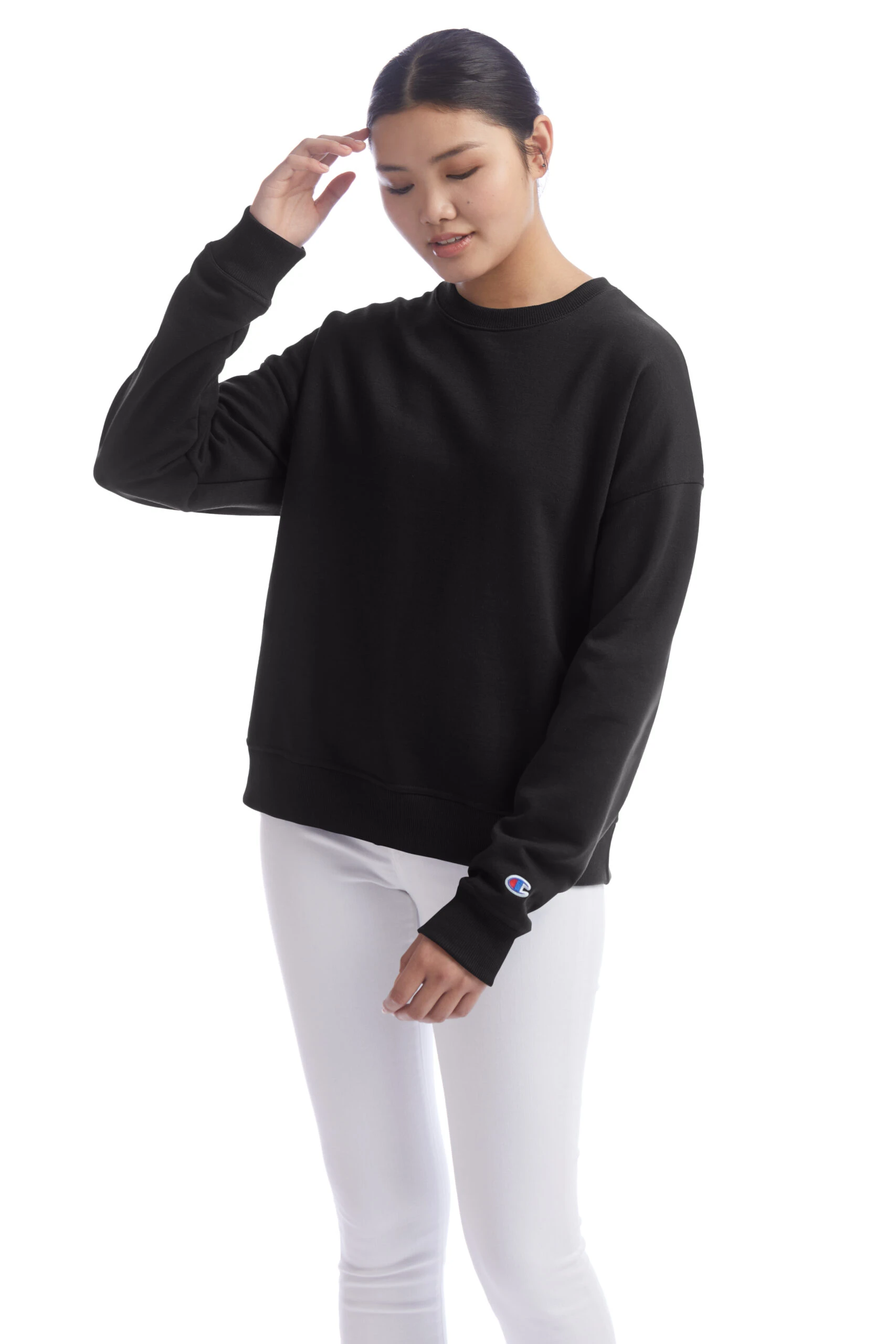 Champion Ladies' PowerBlend Sweatshirt 5 Champion Ladies' PowerBlend Sweatshirt - Image 3