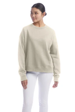 Champion Ladies' PowerBlend Sweatshirt 17 Champion Ladies' PowerBlend Sweatshirt -Jiffyshirts Sales Store 131505 S650 Sand 6